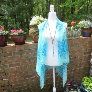 Chiffon vest - for beach or dinner